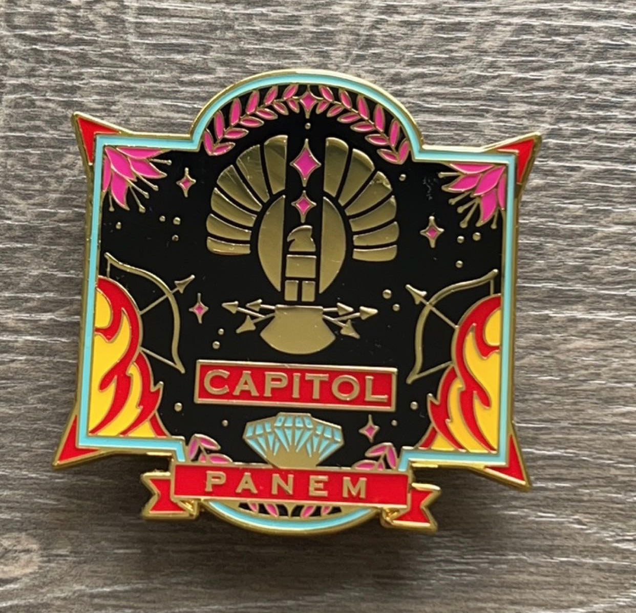 The Capitol District Enamel Pin