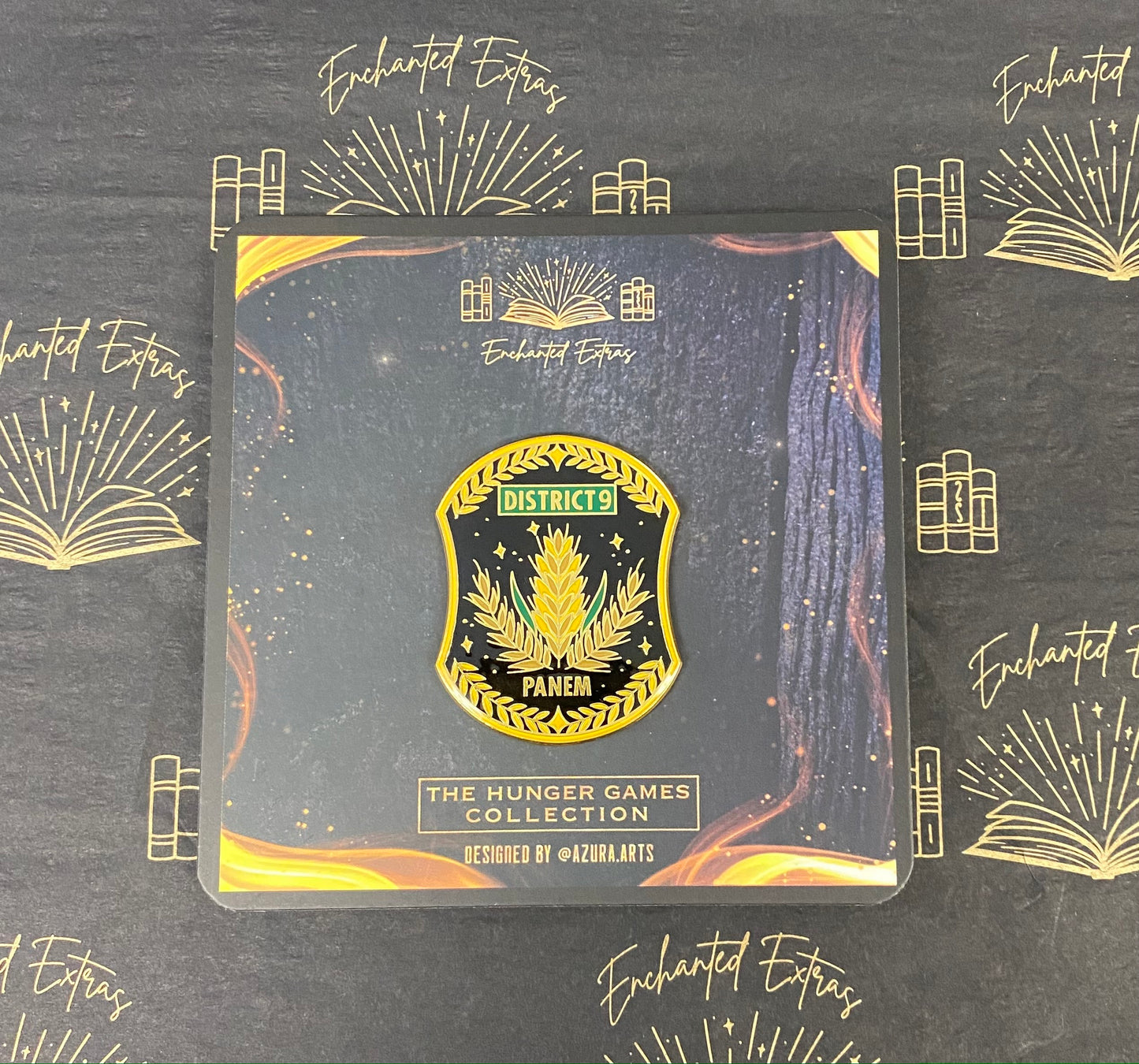 Dist. 9 Dystopian Enamel Pin District 9