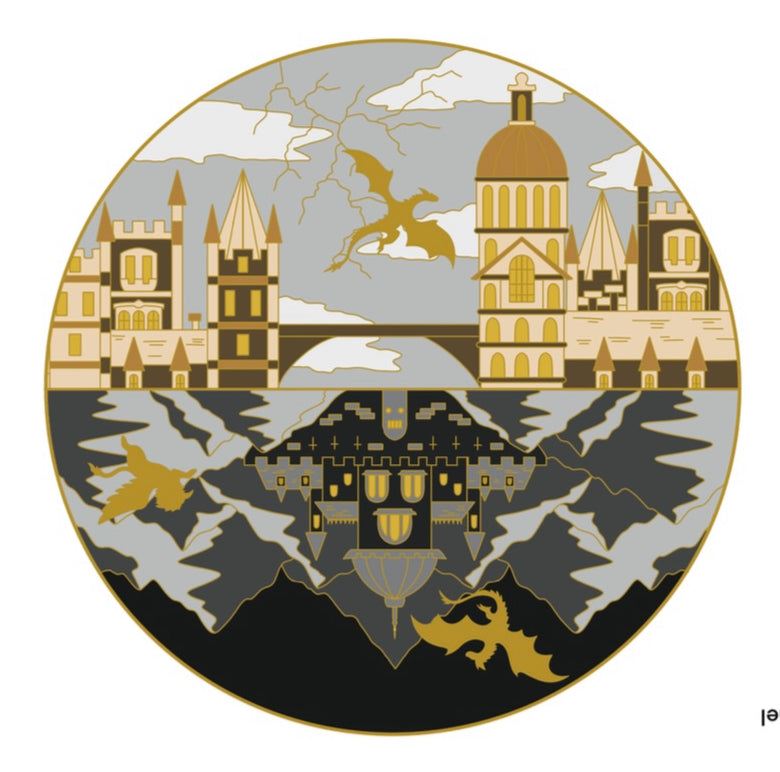 2.5 Inch Fourth Wing Basgiath War College Riorson House Reader Gifts Bookish Gift for Book Lover Rebecca Yarros Licensed Merch