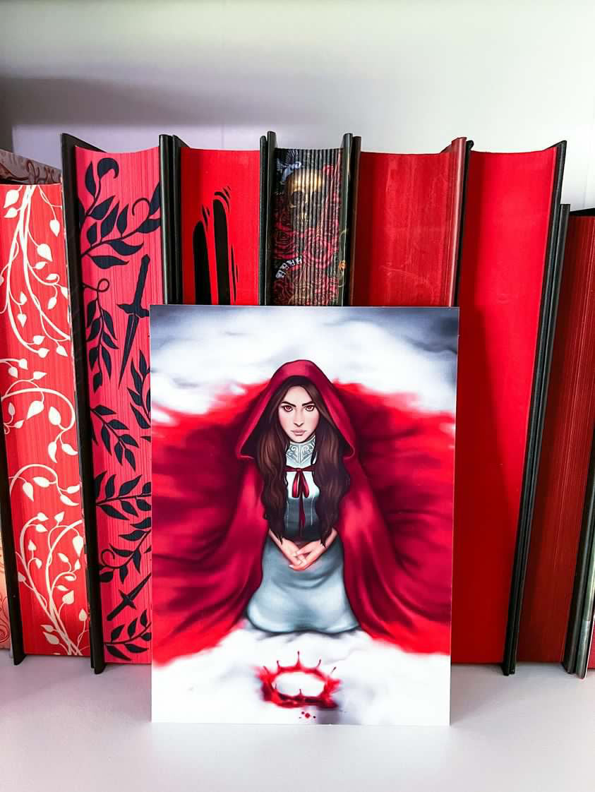 5x7 Ana Blood Heir Inspired Art Print