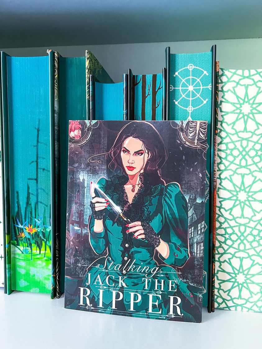 5x7 Inch Art Print SJTR Audrey Rose Stalking Jack the Ripper Bookish Decor Character Art London Reader Gifts For Book Lover