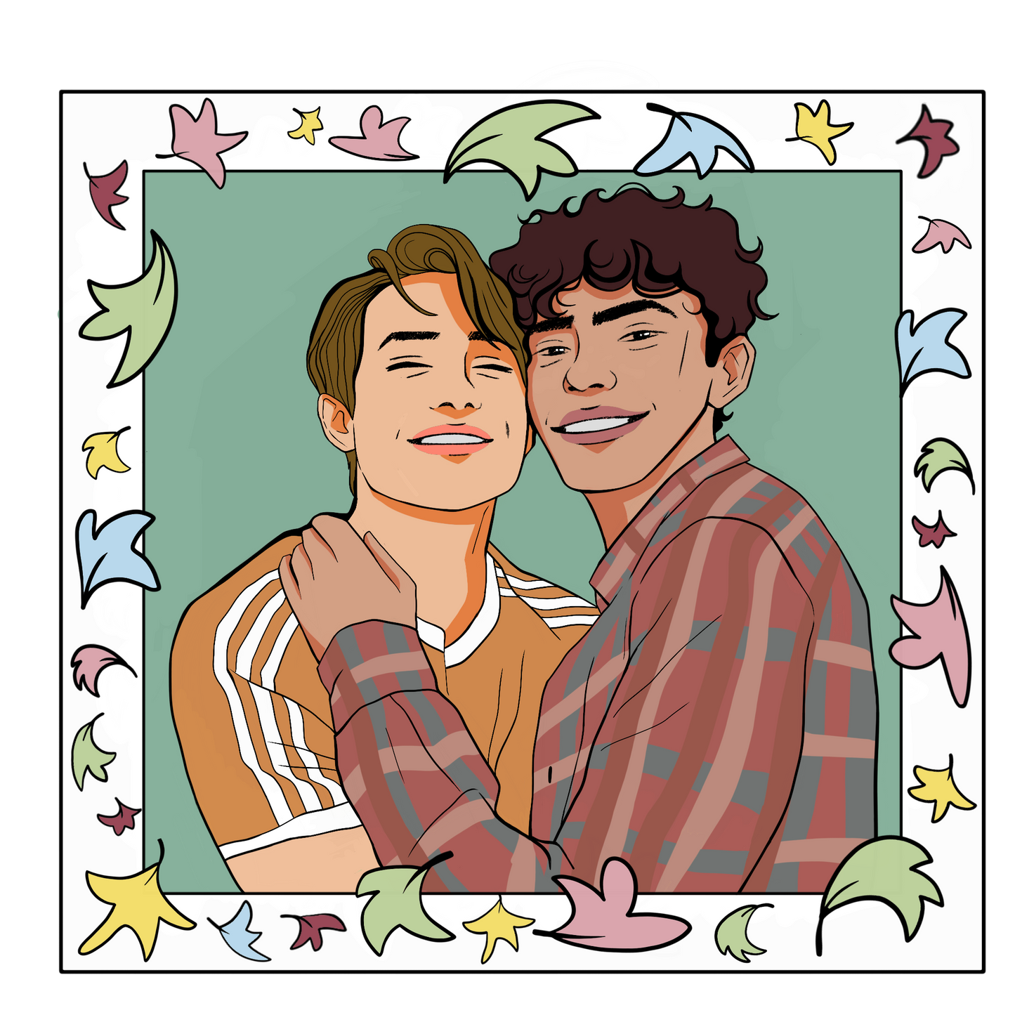 Nick and Charlie Hard Enamel Pin Heartstopper Boyfriends Queer Gifts LGBTQ Bookish Gift Charle Spring Nick Nelson Love Wins