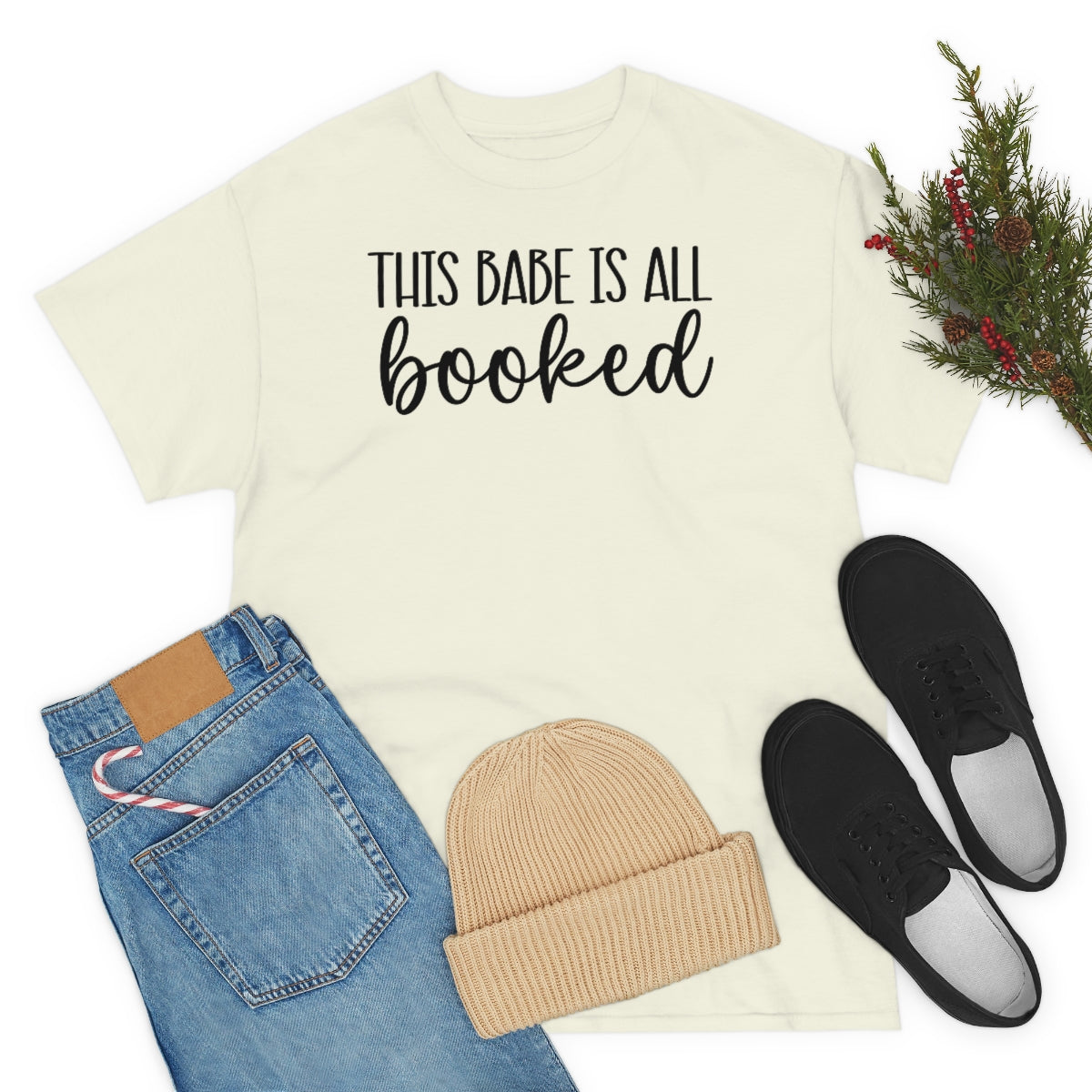 This Babe is all Booked Unisex Heavy Cotton Tee Bookish T Shirt Reader T Shirt Bookish Clothing Trendy T Shirt Readers Apparel