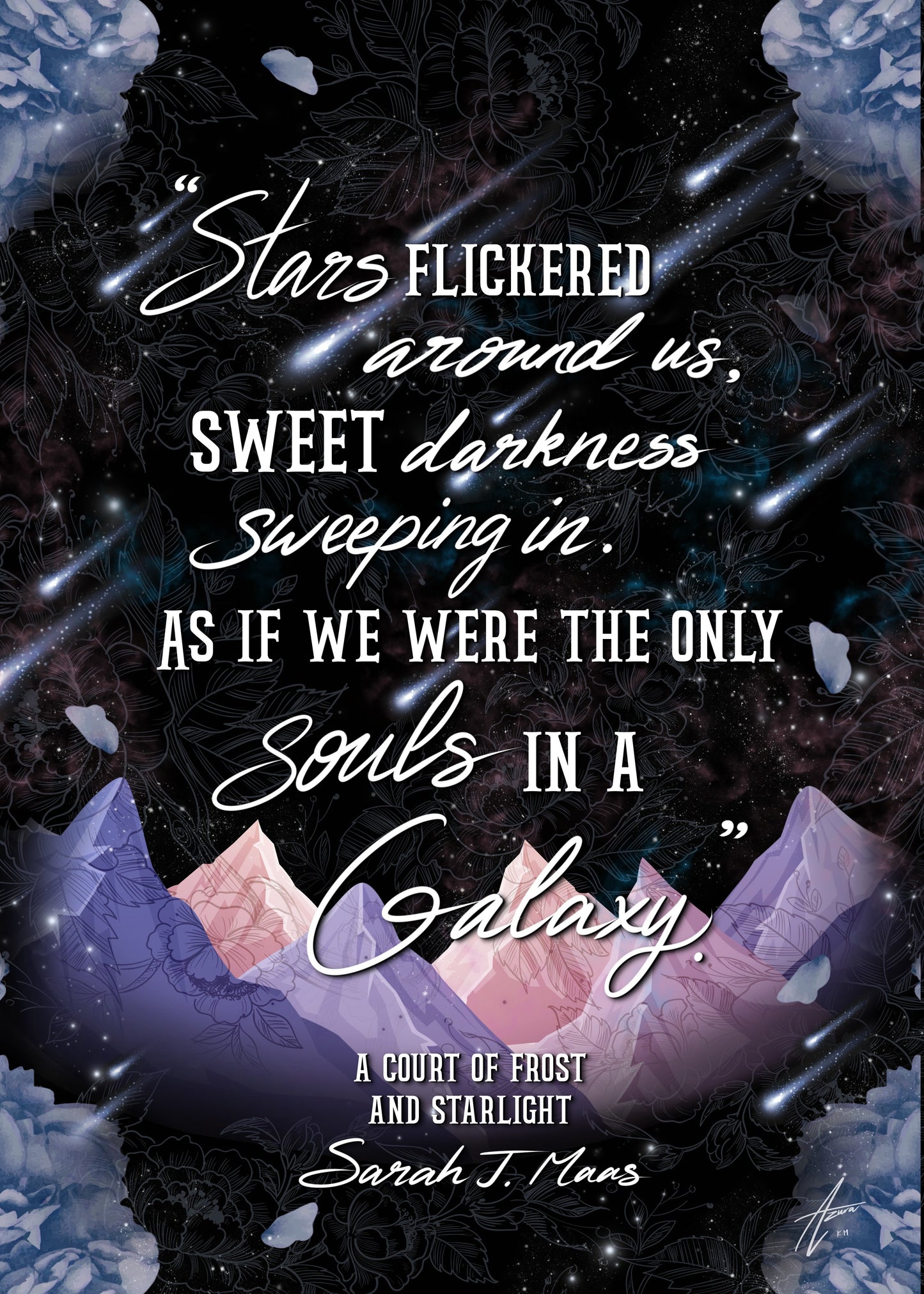 Souls in a Galaxy ACOFAS Booksleeve Sarah J Maas Bookish Merch