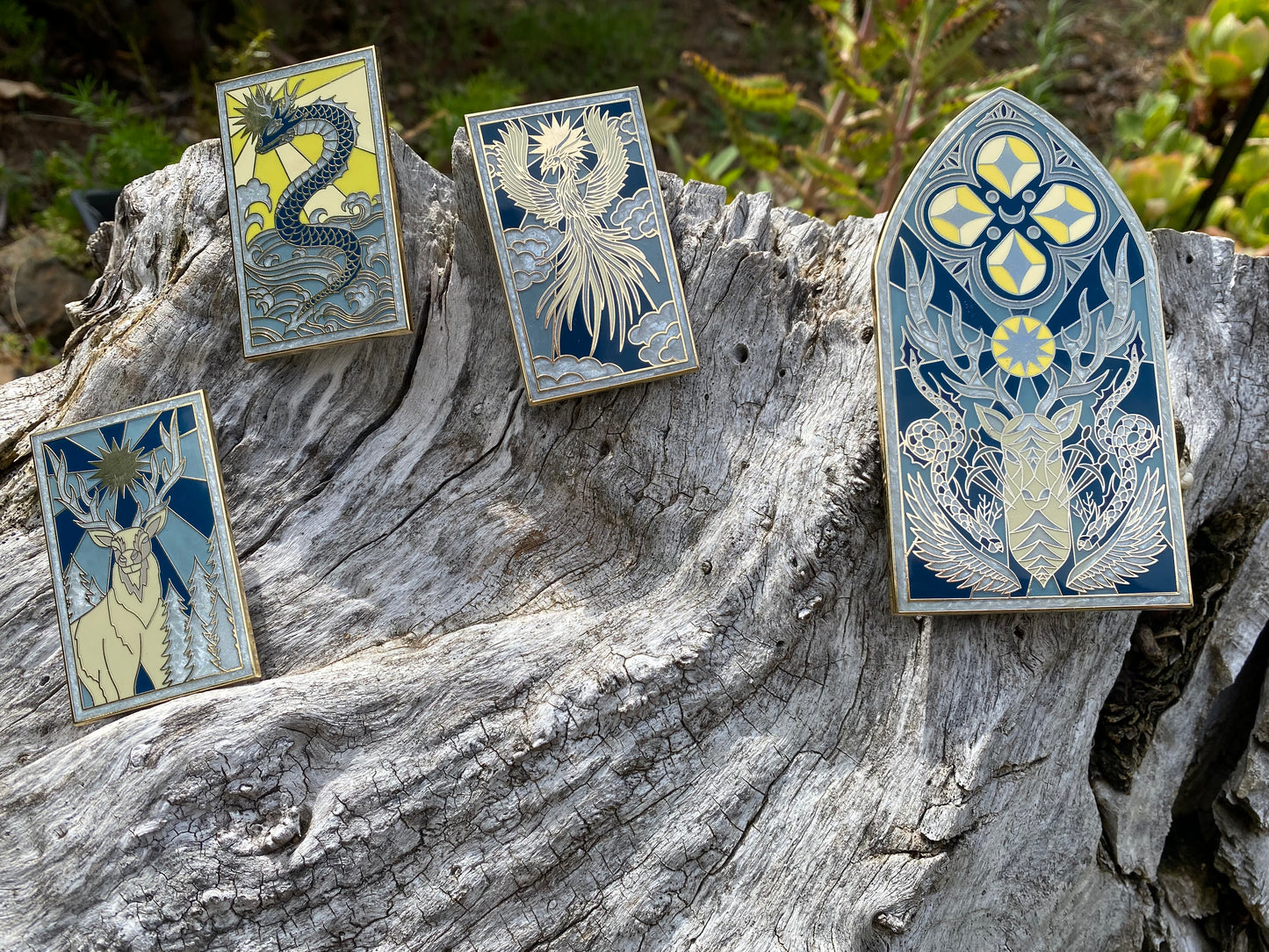 Fire Bird Amplifier Enamel Pin