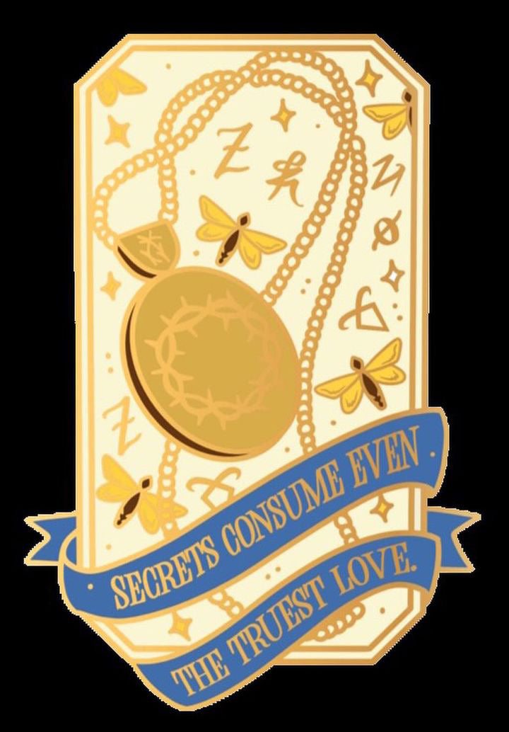 Chain of Iron Enamel Pin Bookish Quote Shadowhunters Lapel Pin Bookish Merch Reader Gift Book Lover The Last Hours Bookish Gift