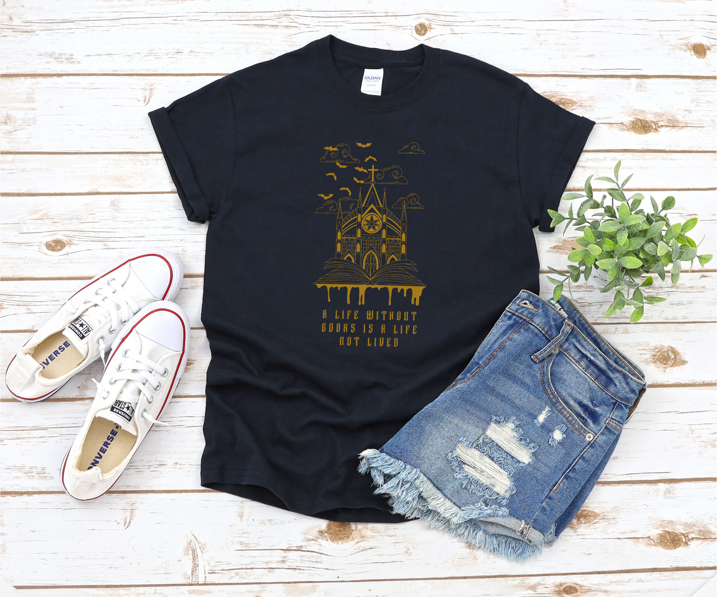EOTV Unisex Heavy Cotton Tee Empire of the Vampire Black Bookish T Shirt EOTV Gift For Readers Bookish Apparel for Book Lovers Book Lovers