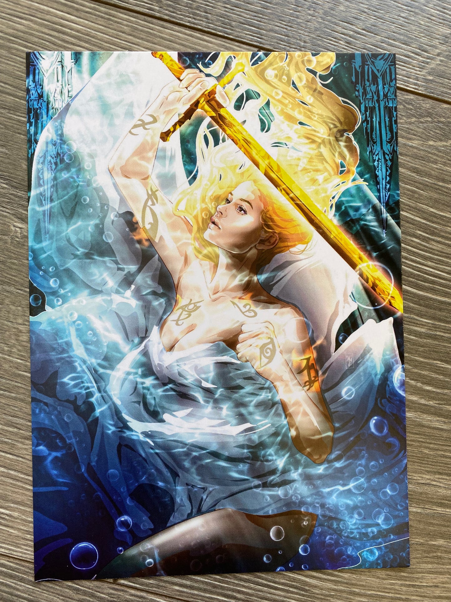 5x7 Emma Carstairs Shadowhunters Lady of Midnight Art Print Gift For Book Lovers