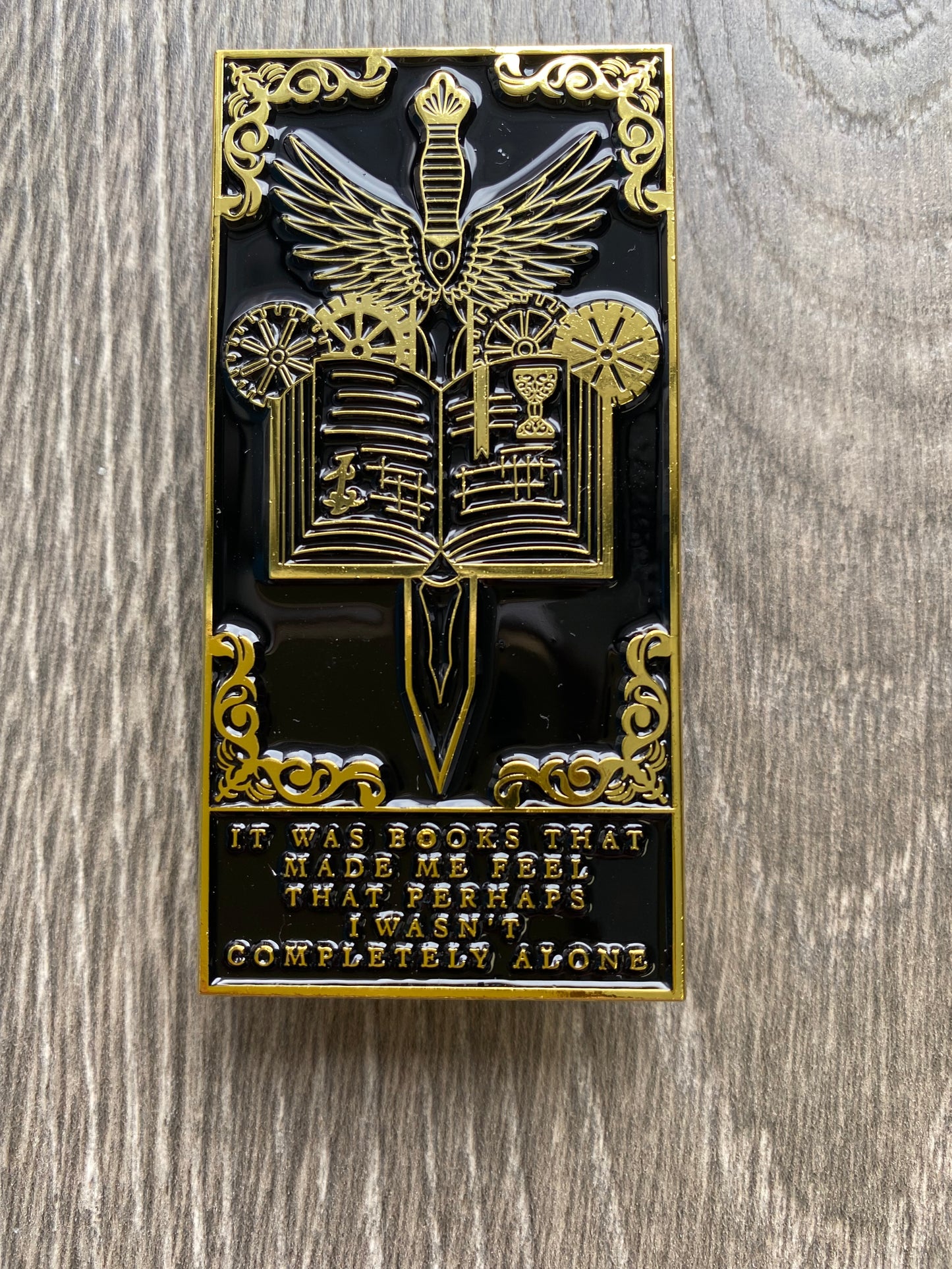 Shadowhunters Enchanted Quotes Soft Enamel Pin