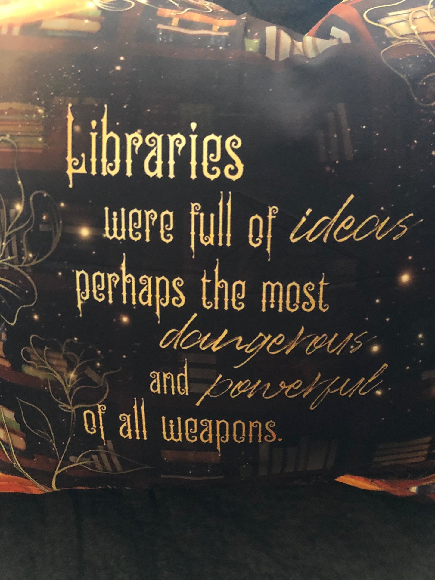 Throne of Glass Bookish Throw Pillow Cover 18x18 Inch Sarah J Maas Bookish Merch