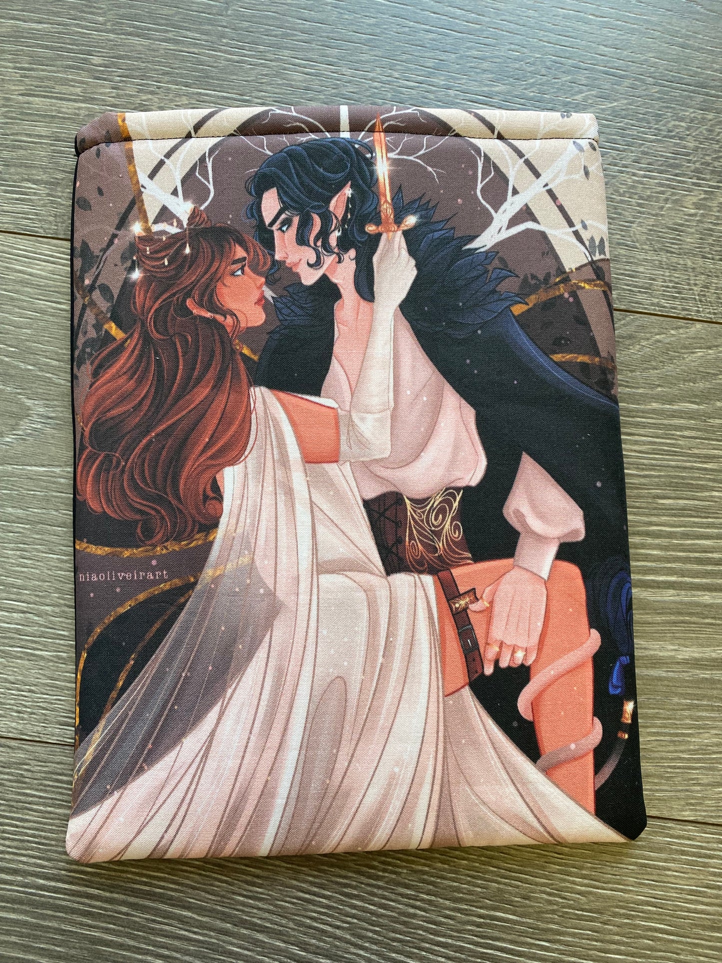 Faerie Couple Enemies to Lovers Booksleeve Book Accessories Bookish Gift YA Reader Book Gift Enemies to Lovers Gifts Fae Reader Gift for Her