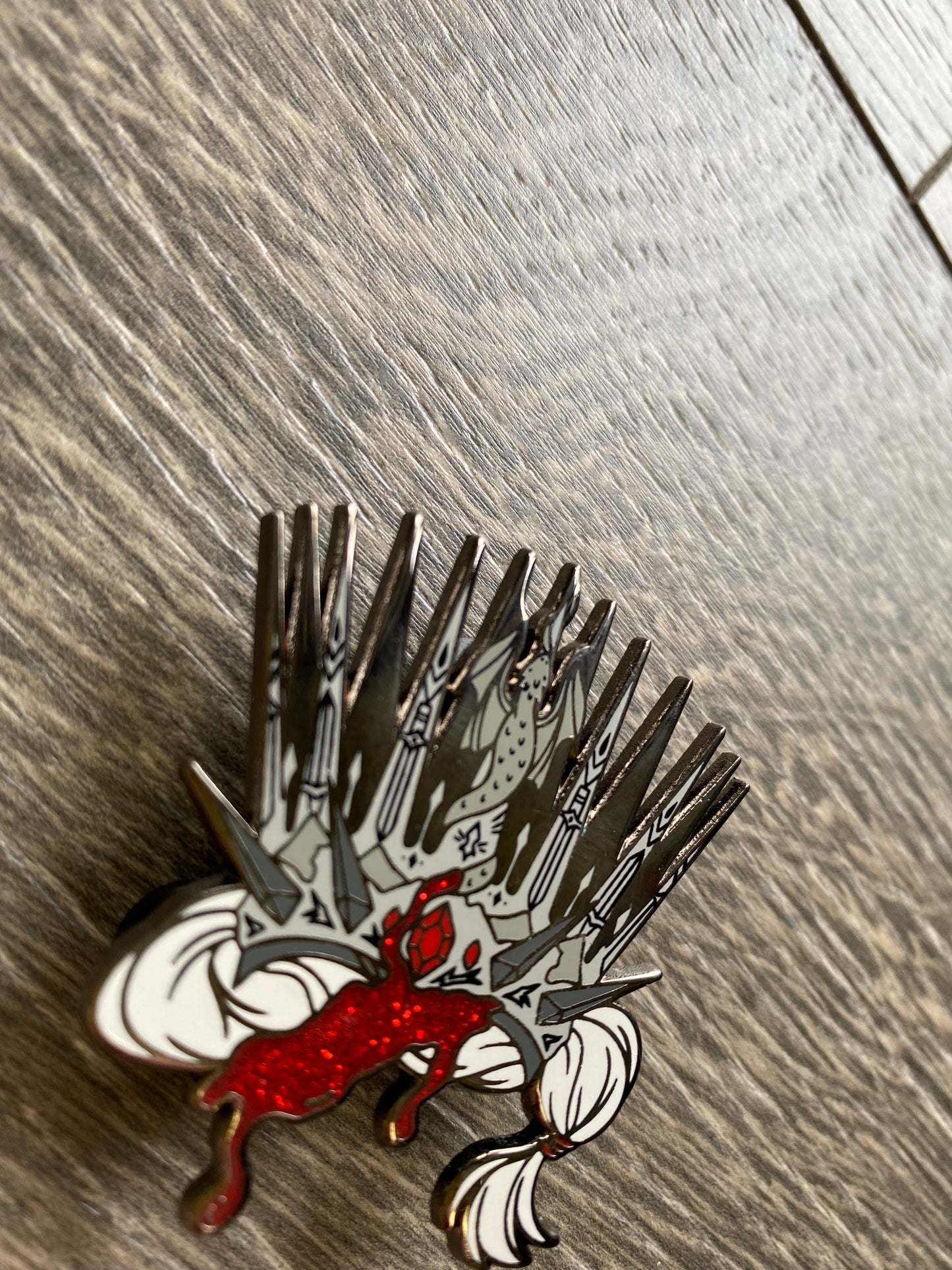 Manon's Crown Hard Enamel Pin Sarah J Maas Bookish Merch