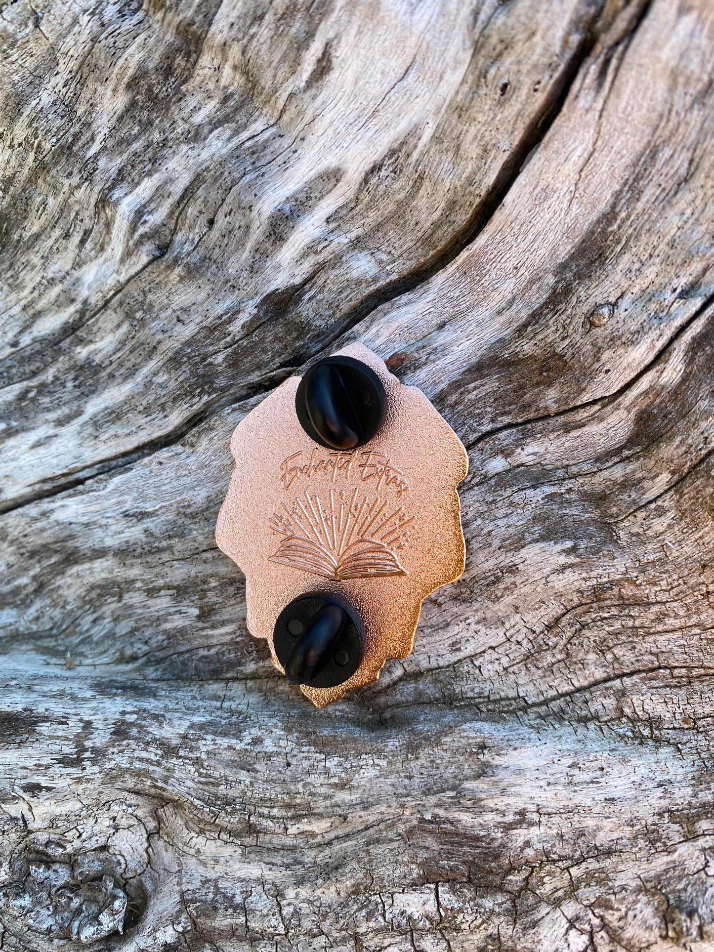 Nina Heart Renderer Shadow and Bone Enamel Pin