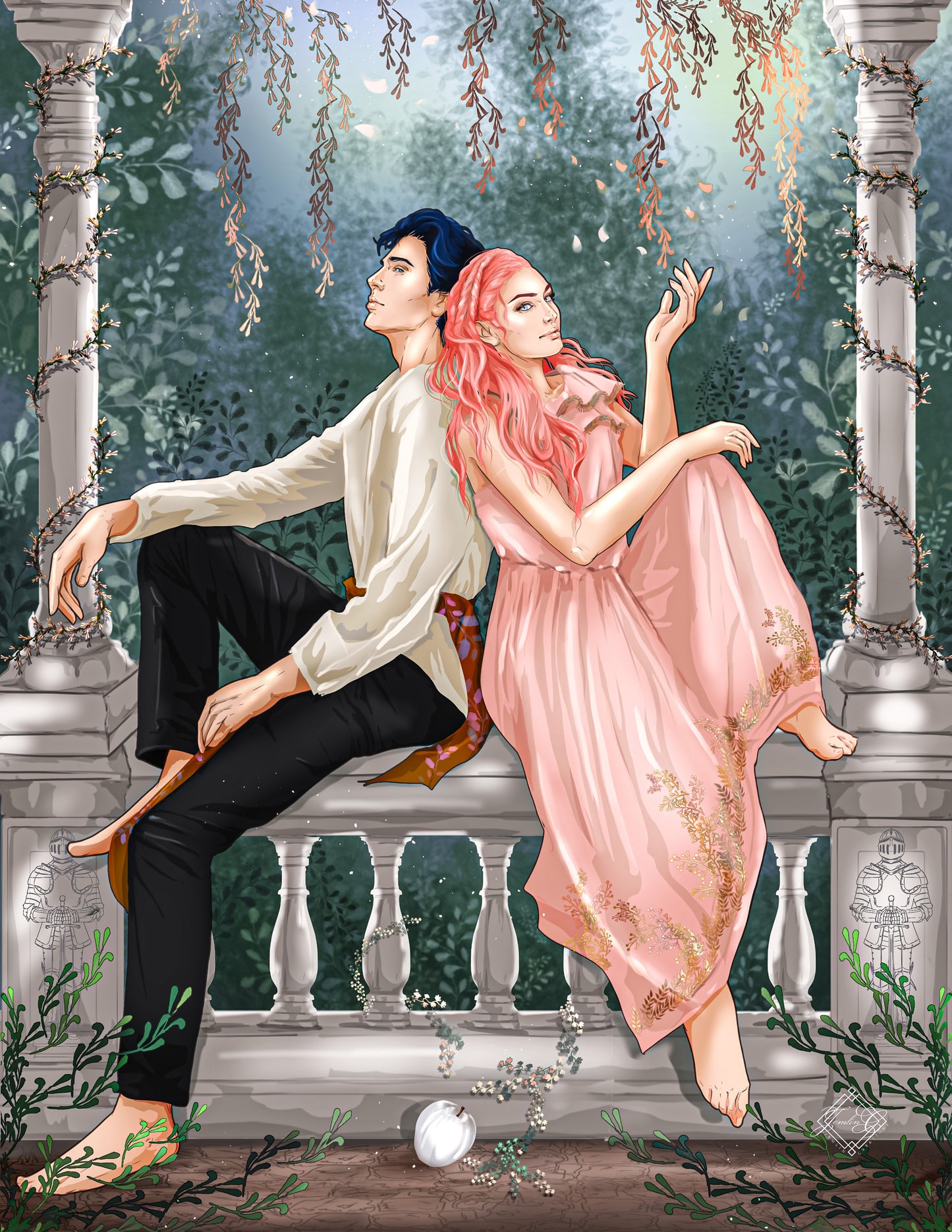 Once Upon a Broken Heart 5x7 Art Print