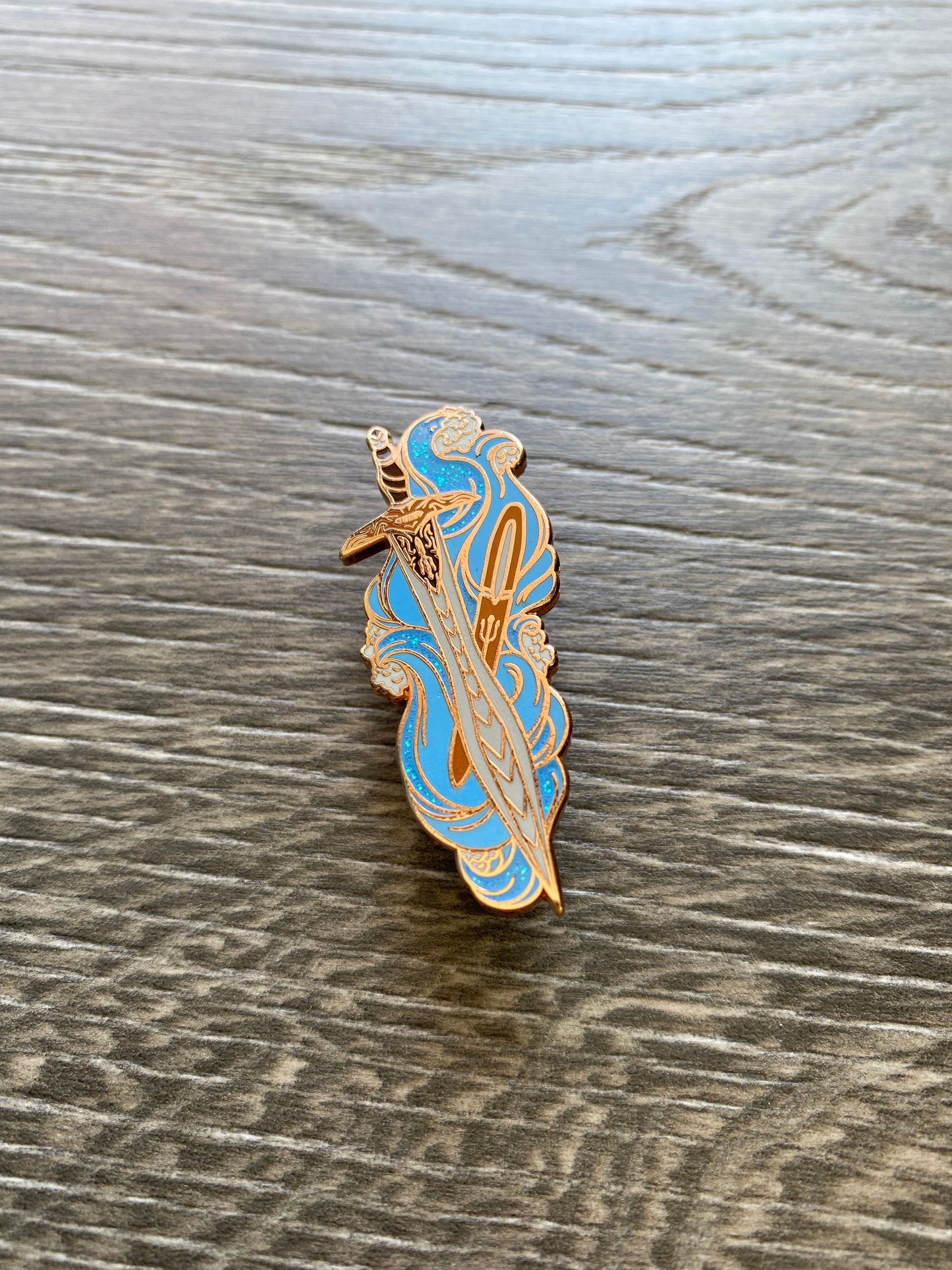 Ocean Sword Tools of the Trade Hard Enamel Pin