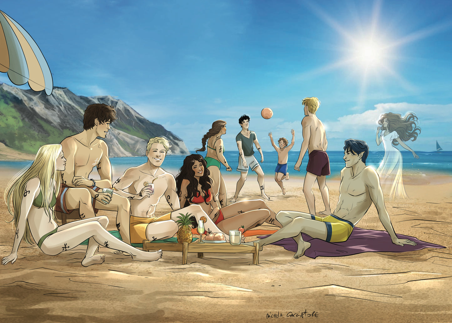 The Dark Artifices 5x7 Art Print TDA