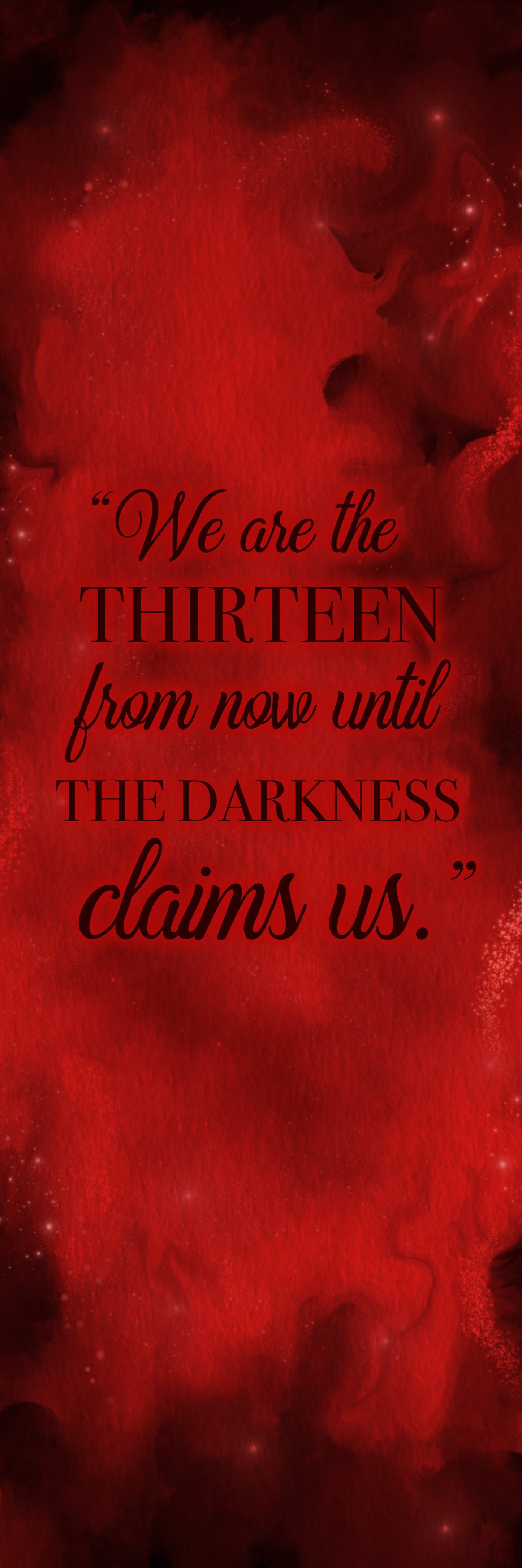 Throne of Glass House Bookmarks Sarah J Maas Bookish Merch