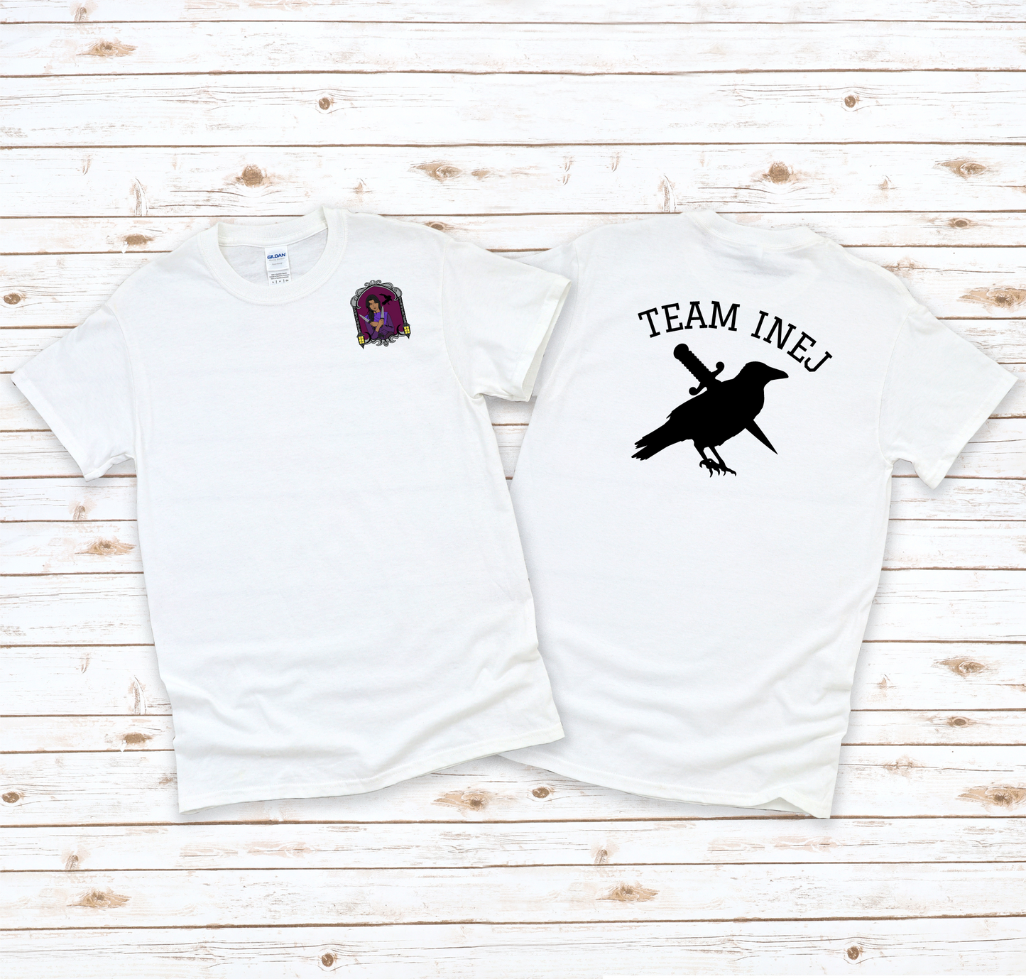 Team Inej T Shirt SOC Tee Gift For Book Lover Reader Gifts Best Friend Crows The Wraith Apparel Bookish Merch Book Character Tee