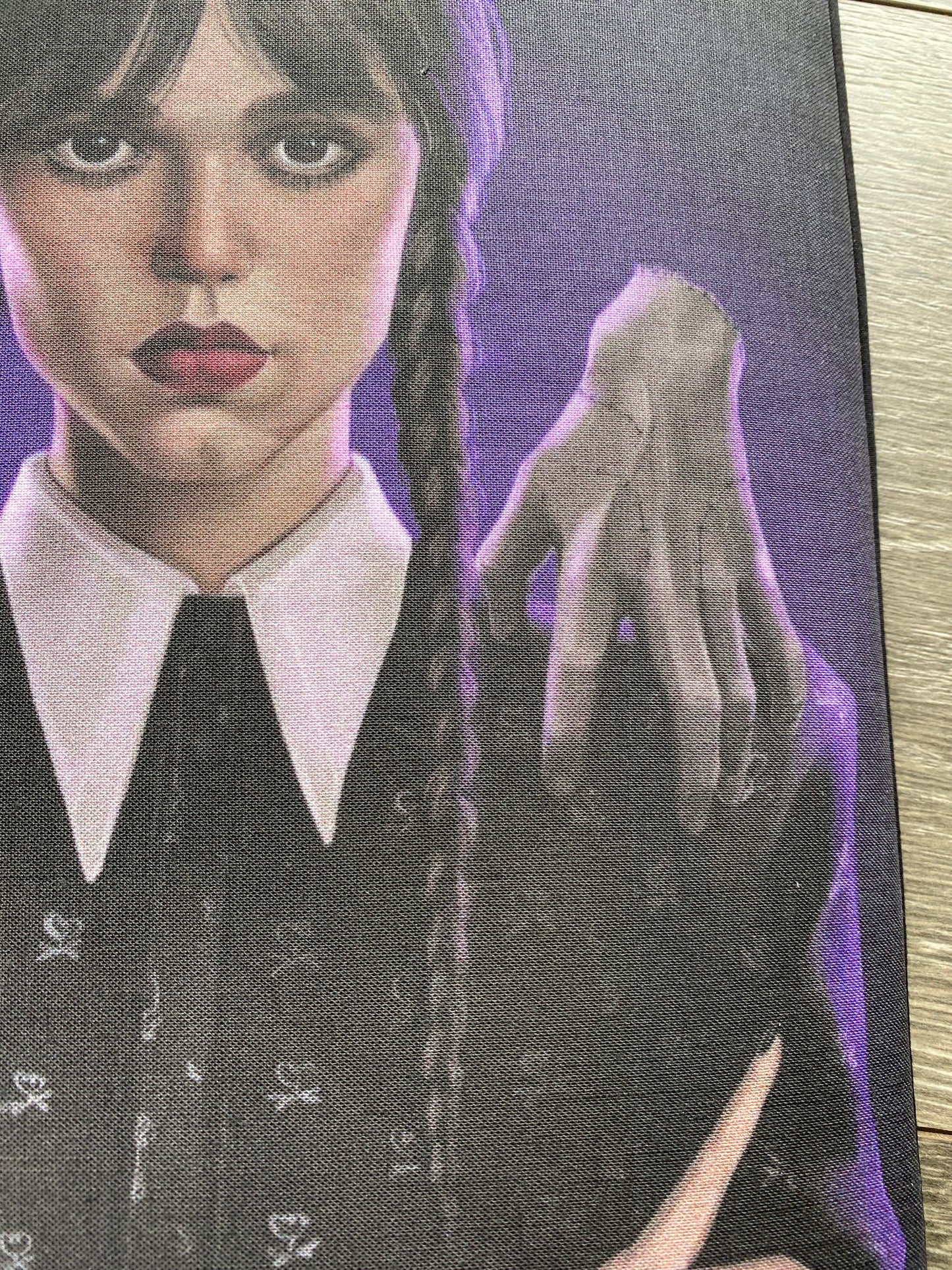 Gothic Girl Booksleeve Character Art Bookish Merch Reader Gift Black Alt Art