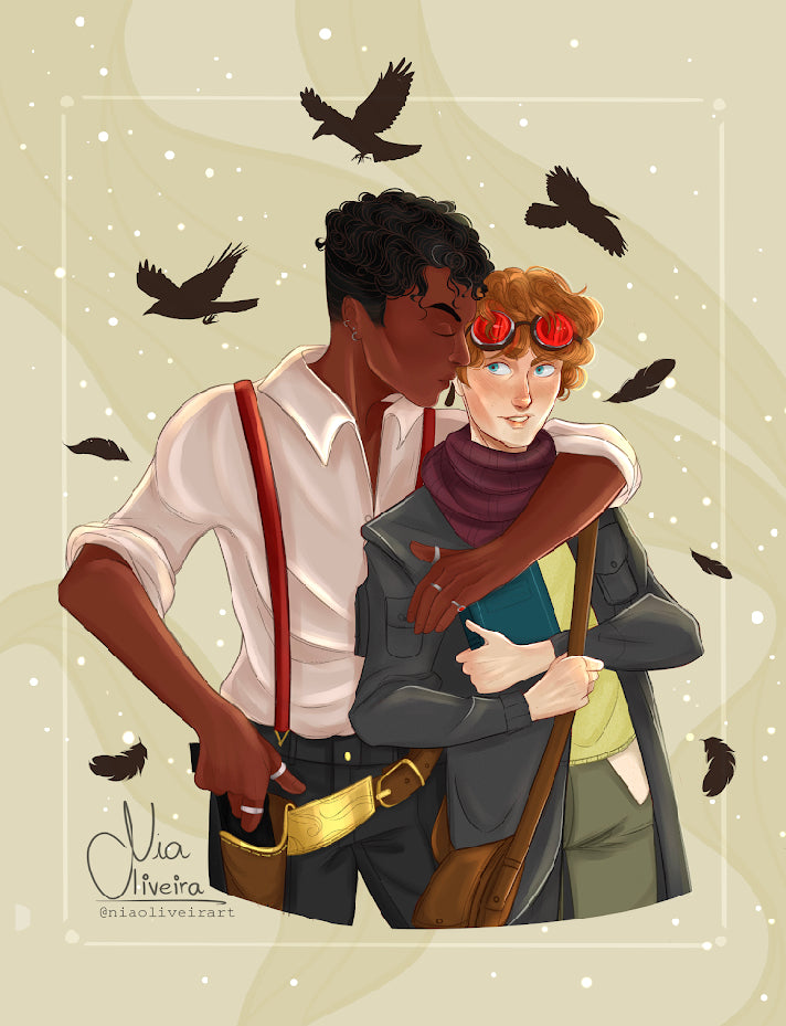Wesper 5x7 Art Print Six of Crows