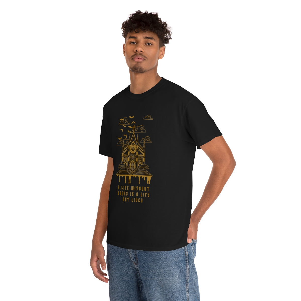 EOTV Unisex Heavy Cotton Tee Empire of the Vampire Black Bookish T Shirt EOTV Gift For Readers Bookish Apparel for Book Lovers Book Lovers