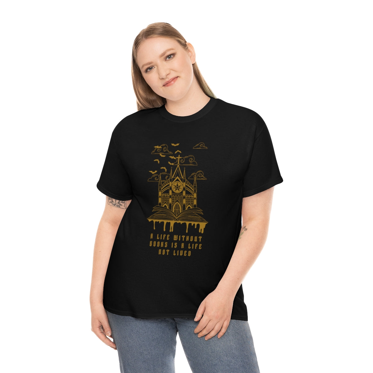 EOTV Unisex Heavy Cotton Tee Empire of the Vampire Black Bookish T Shirt EOTV Gift For Readers Bookish Apparel for Book Lovers Book Lovers
