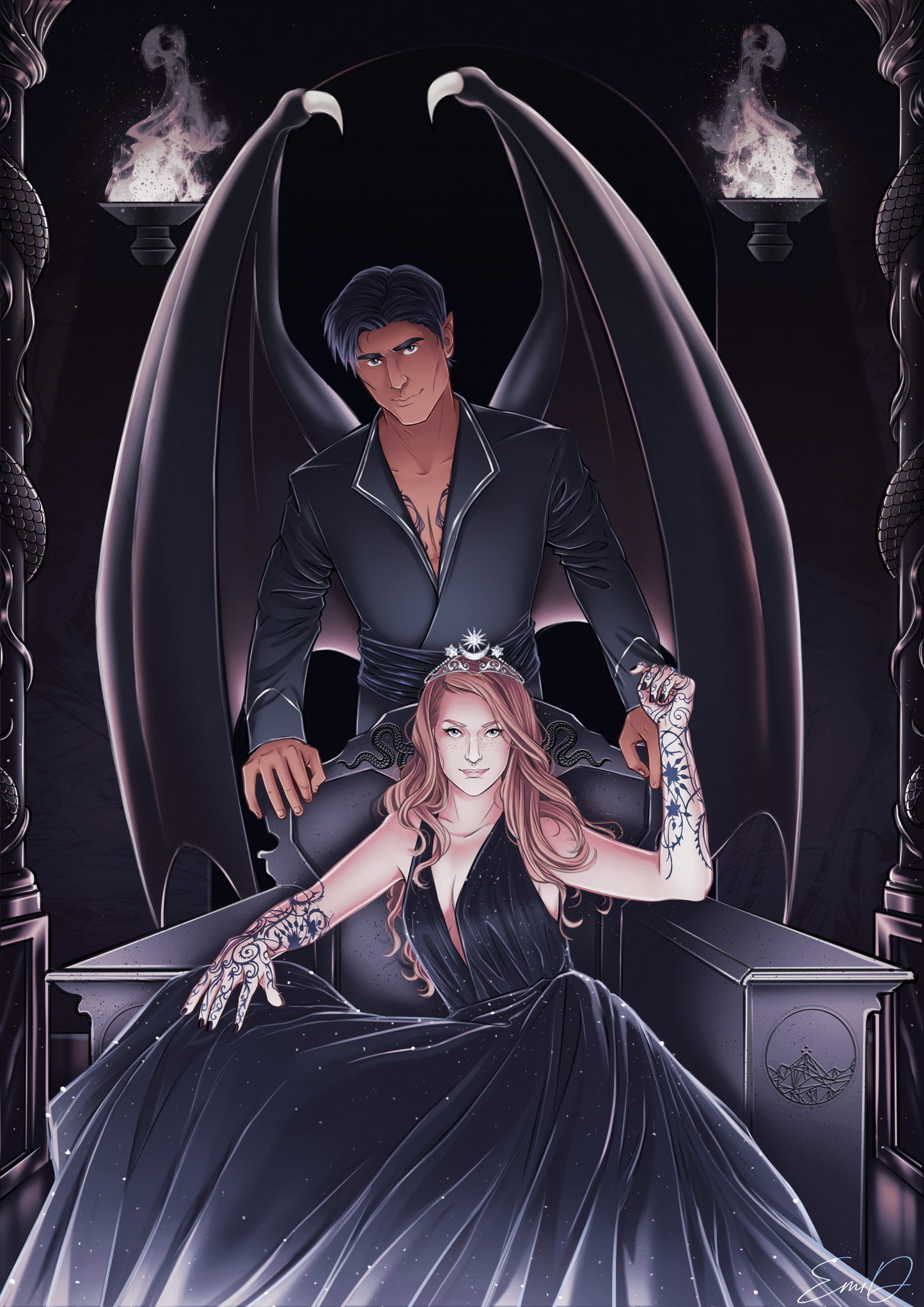 Feysand Booksleeve ACOTAR Bookish Merch Reader Gift For Her A Court of Thorns and Roses Gift Sarah J Maas Merch SJM