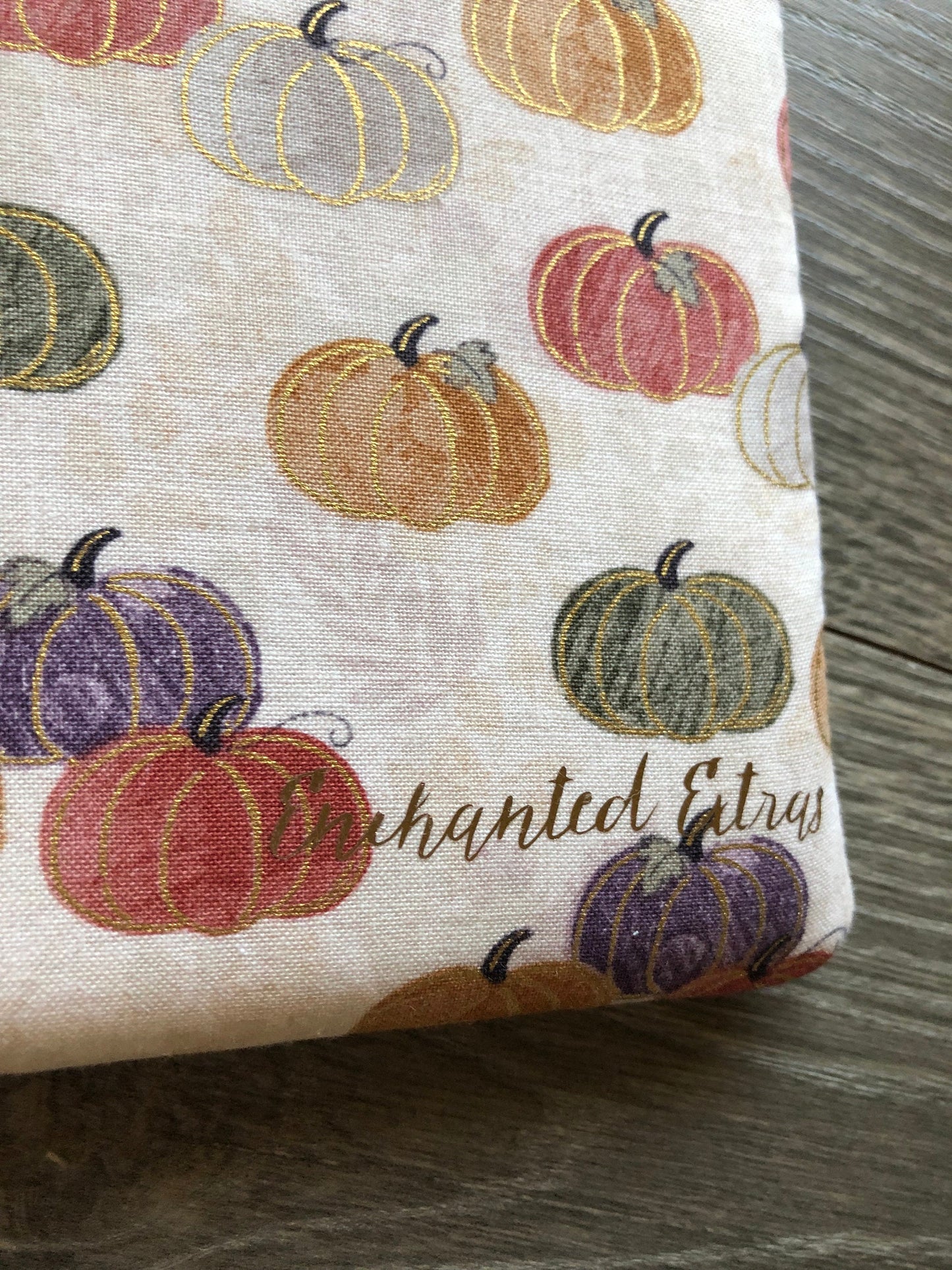 Rustic Pumpkin Book Sleeve