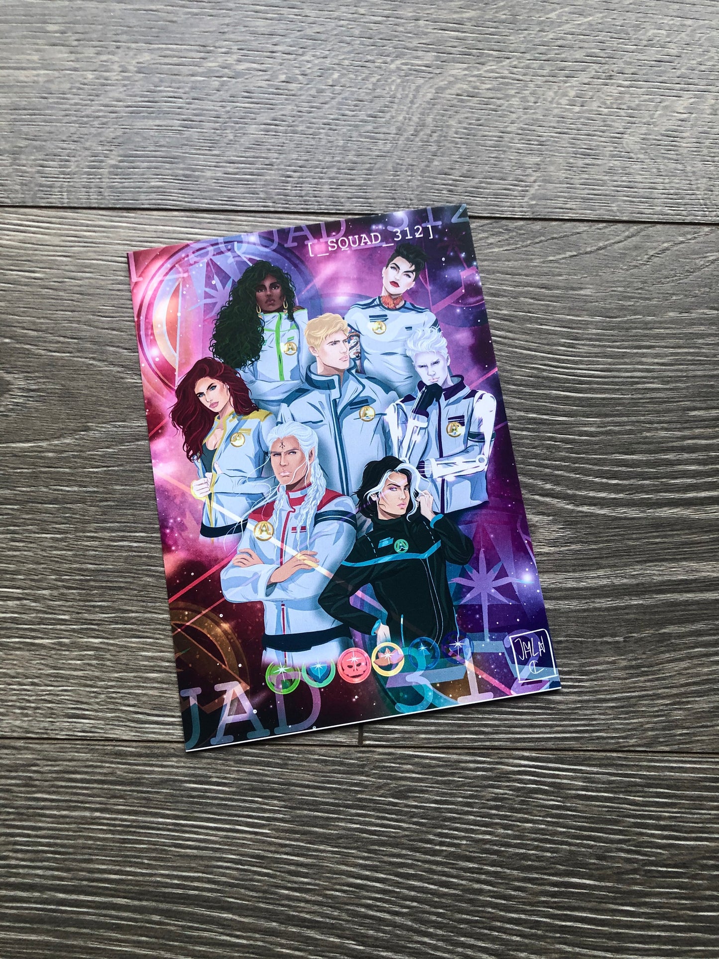 5x7 Art Print Aurora Rising 312 Aurora Fan Art