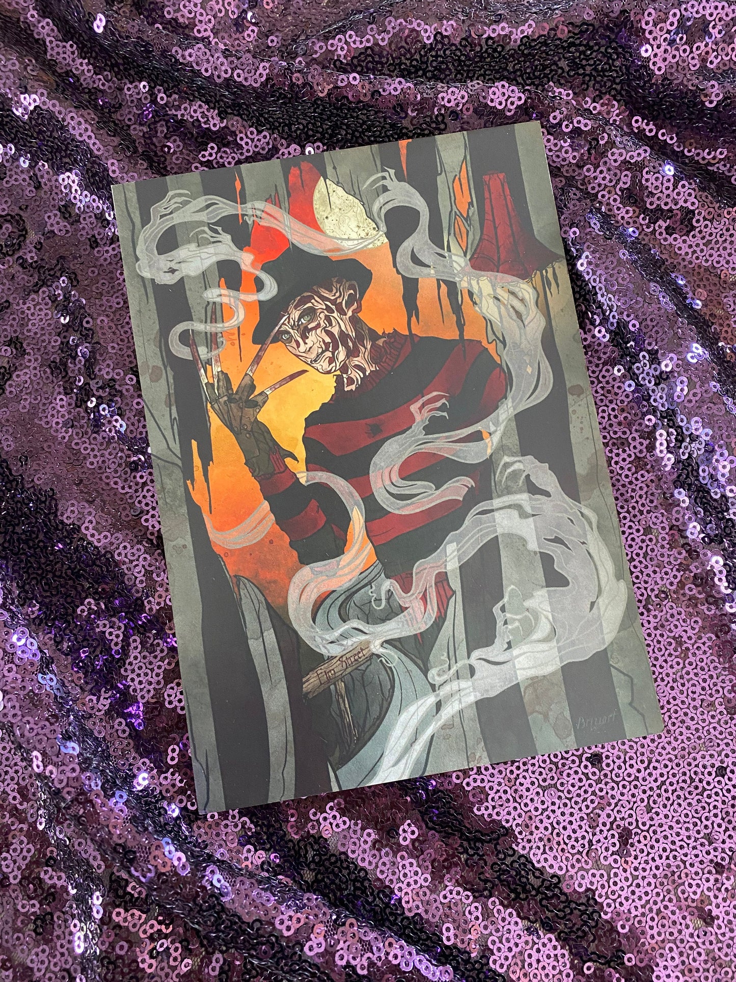 Art Print Freddy Kruger