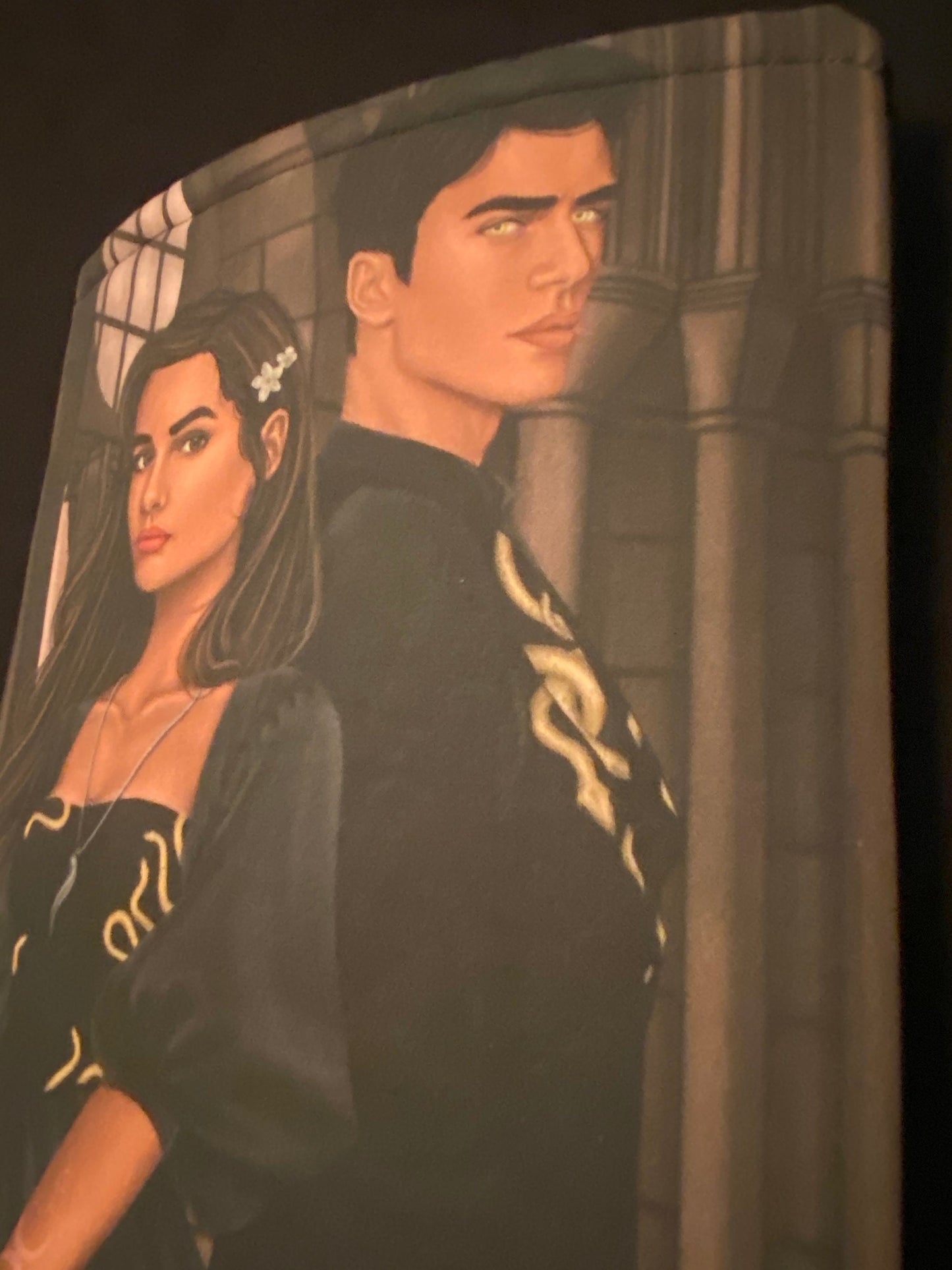 Medium Kingdom of the Wicked Emilia and Wrath Inspired Book Sleeve