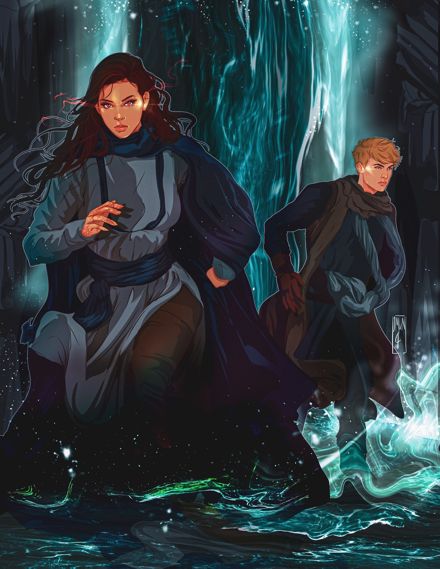 5x7 Blood Heir Inspired Art Print