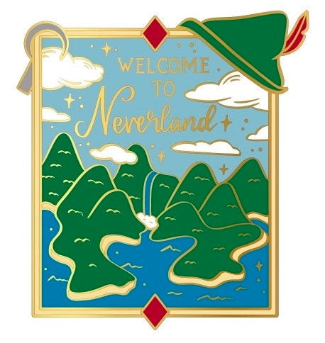 Discontinued Welcome to Neverland Enamel Pin – Enchanted Extras