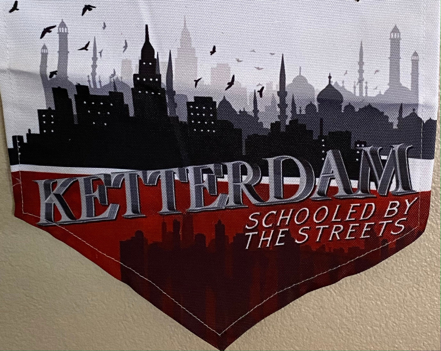 Ketterdam Six of Crows Canvas Pin Banner