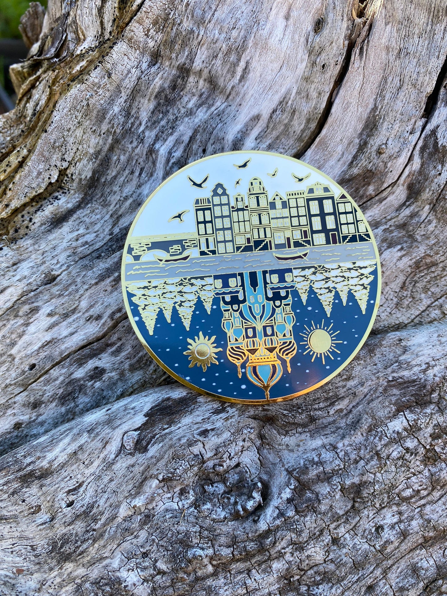 Shadow and Crows Enamel Pin Location