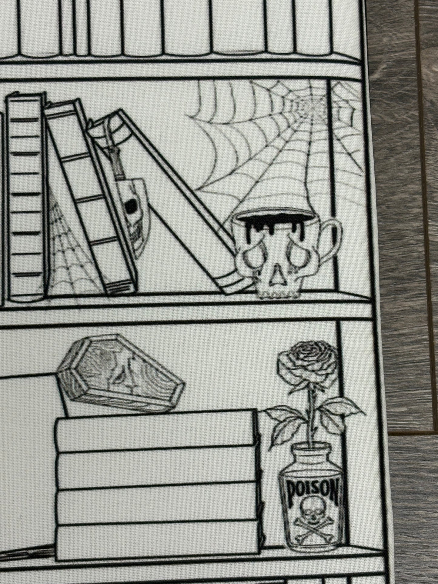 Dark Romance Book Sleeve Horror Bookshelf Author Signing Sleeve Protective Book Cover