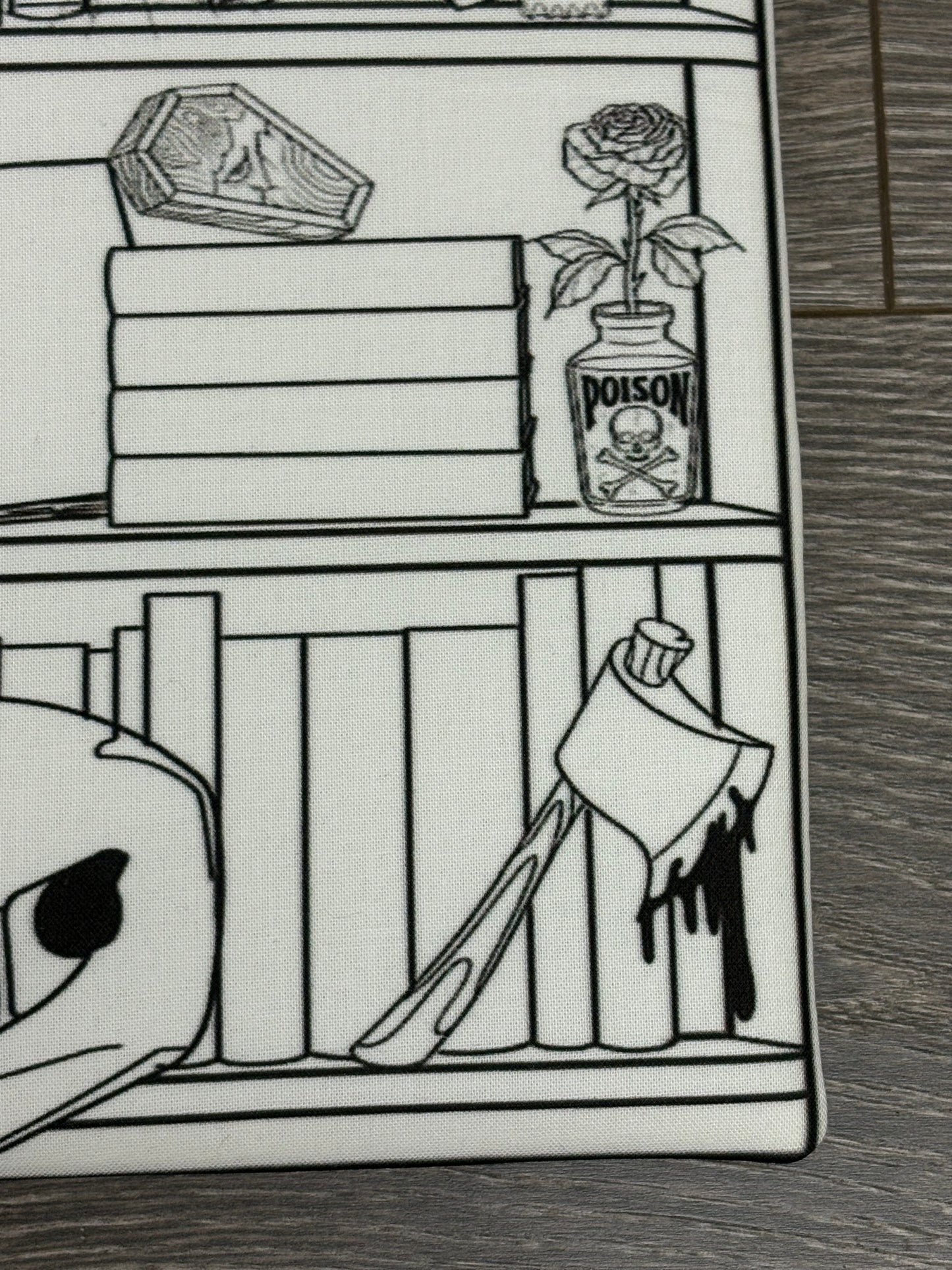 Dark Romance Book Sleeve Horror Bookshelf Author Signing Sleeve Protective Book Cover