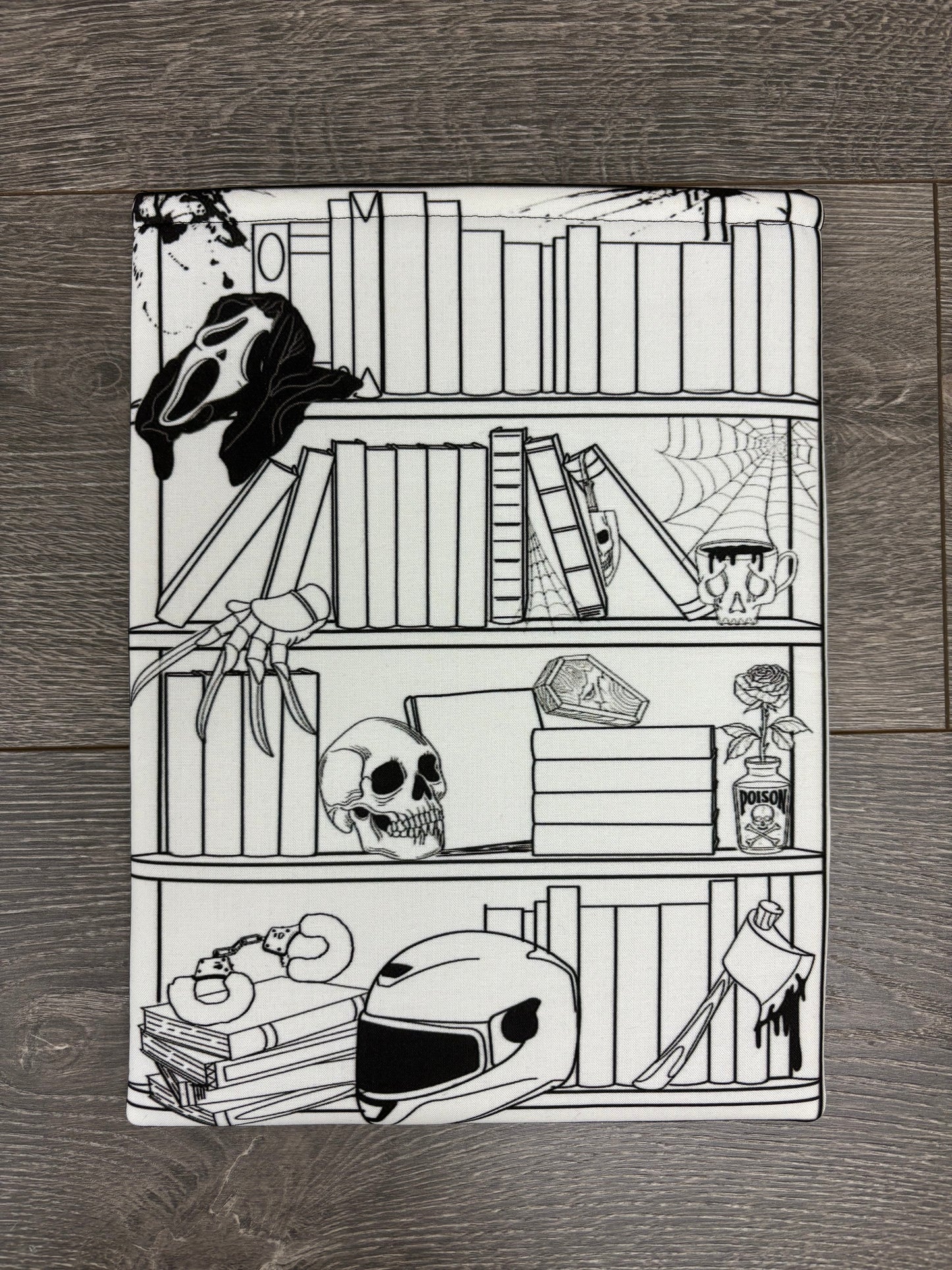 Dark Romance Book Sleeve Horror Bookshelf Author Signing Sleeve Protective Book Cover