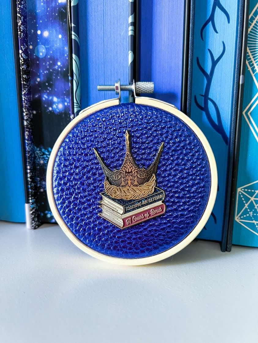 Nestas Crown 3D Enamel Pin SJM Merch Enamel Pin Gifts for Her Best Friend Gifts ACOTAR Pin Sarah J Maas Bookish Merch Reader Merch Bookish