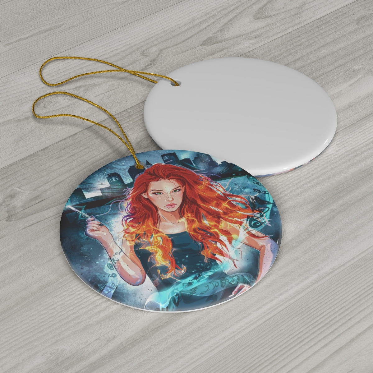 Clary Fray Ceramic Ornament Shadowhunters Bookish Keepsake Reader Gift Topper Gift Tag Reader Gift For Best Friend Christmas