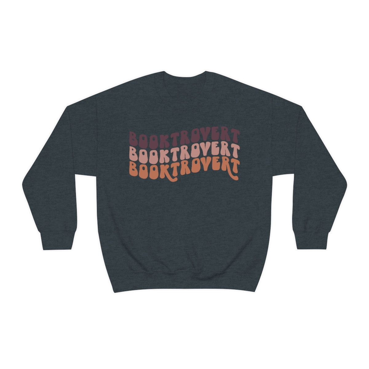 Booktrovert Unisex Heavy Blend Crewneck Sweatshirt Reader Gift For Her Bookish Merch For Book Lover Bookish Apparel