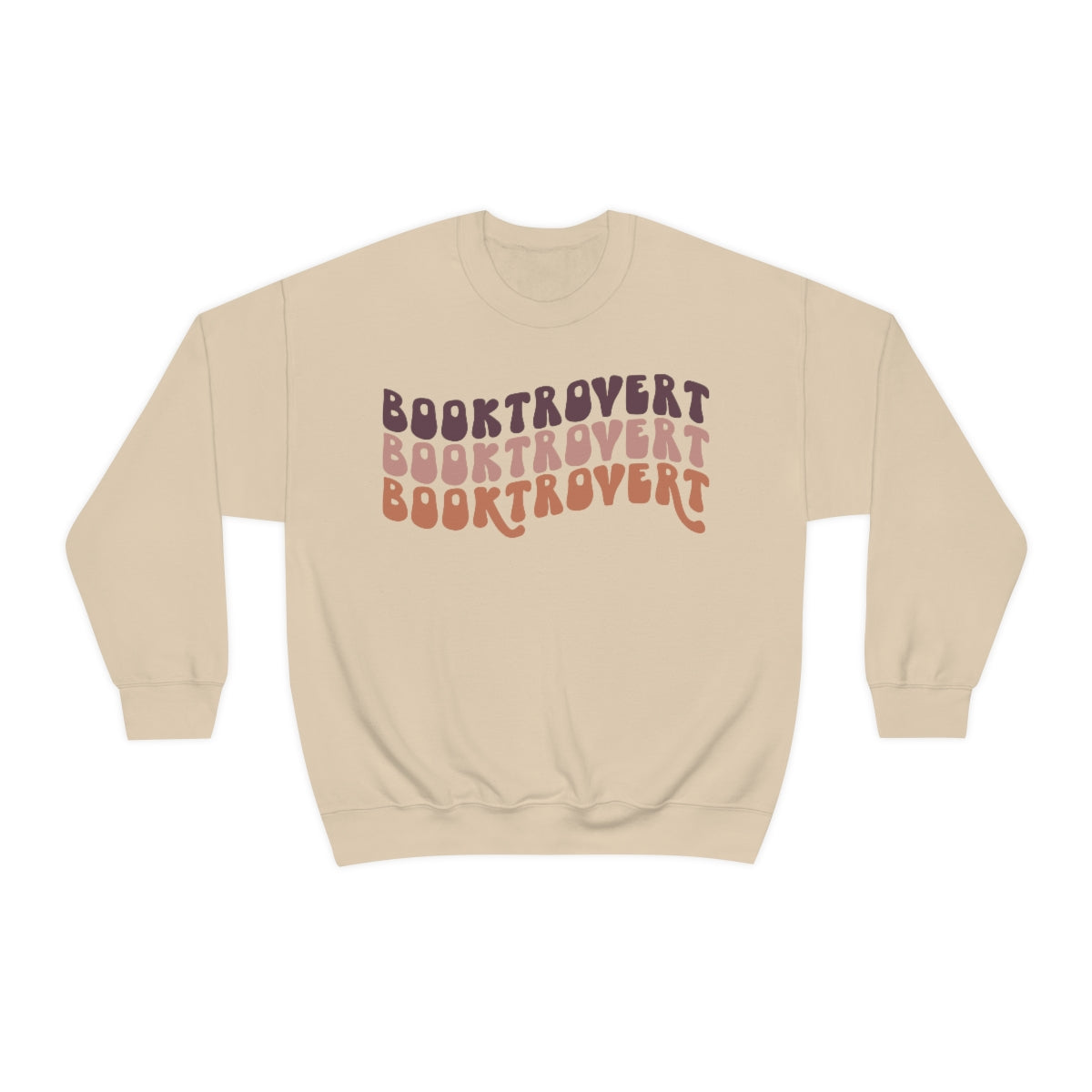 Booktrovert Unisex Heavy Blend Crewneck Sweatshirt Reader Gift For Her Bookish Merch For Book Lover Bookish Apparel