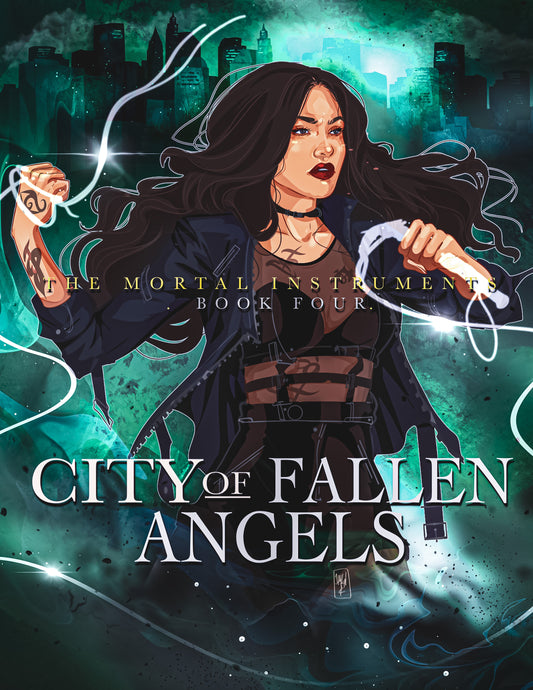 City of Fallen Angels Izzy Shadowhunters Book Sleeve