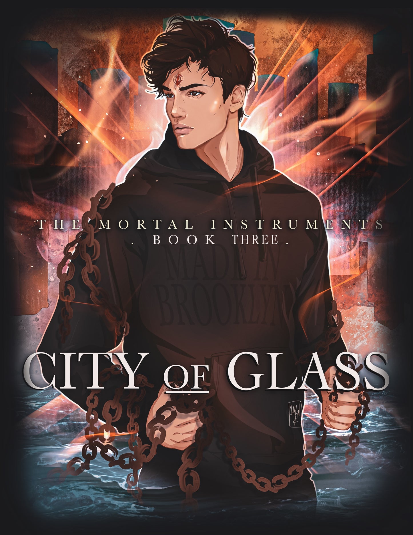 City of Glass Shadowhunters Book Sleeve