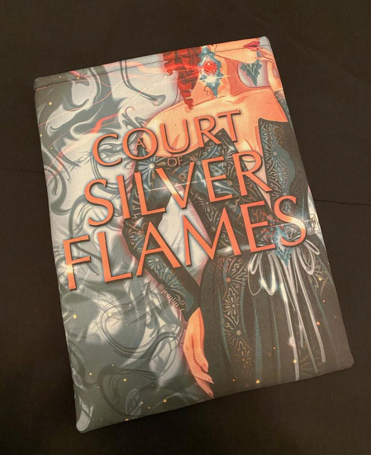 Court of Silver Flames Booksleeve Sarah J Maas Bookish Merch