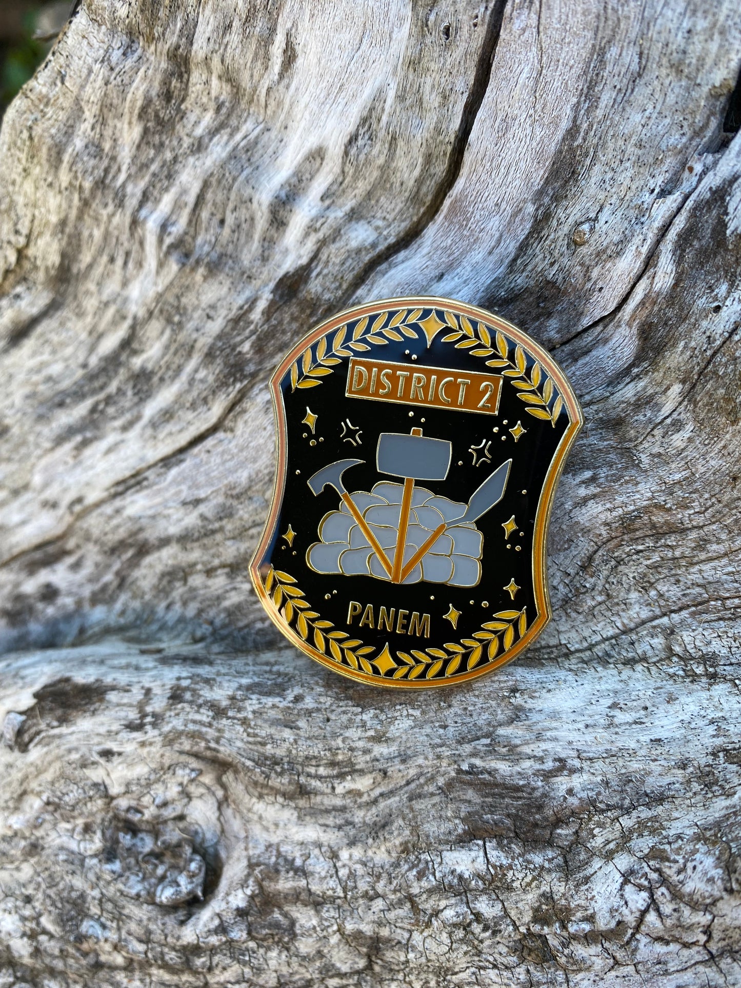 The Hunger Games District 2 Enamel Pin