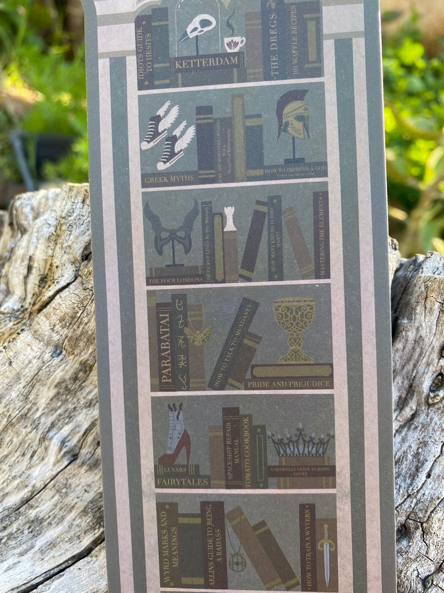 Found Families Bookcase Bookmark