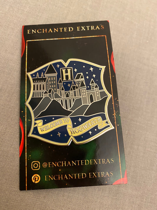 Discontunued Magic School Enamel Pin