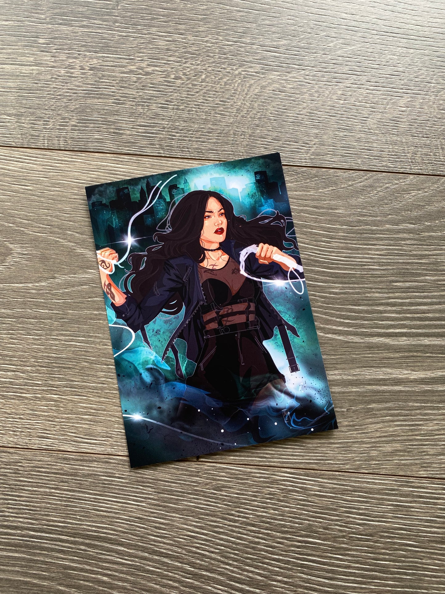 5x7 Isabelle Lightwood Art Print Shadowhunters Fan Art Book Character Fan Art Gift for Her Izzy Lightwood