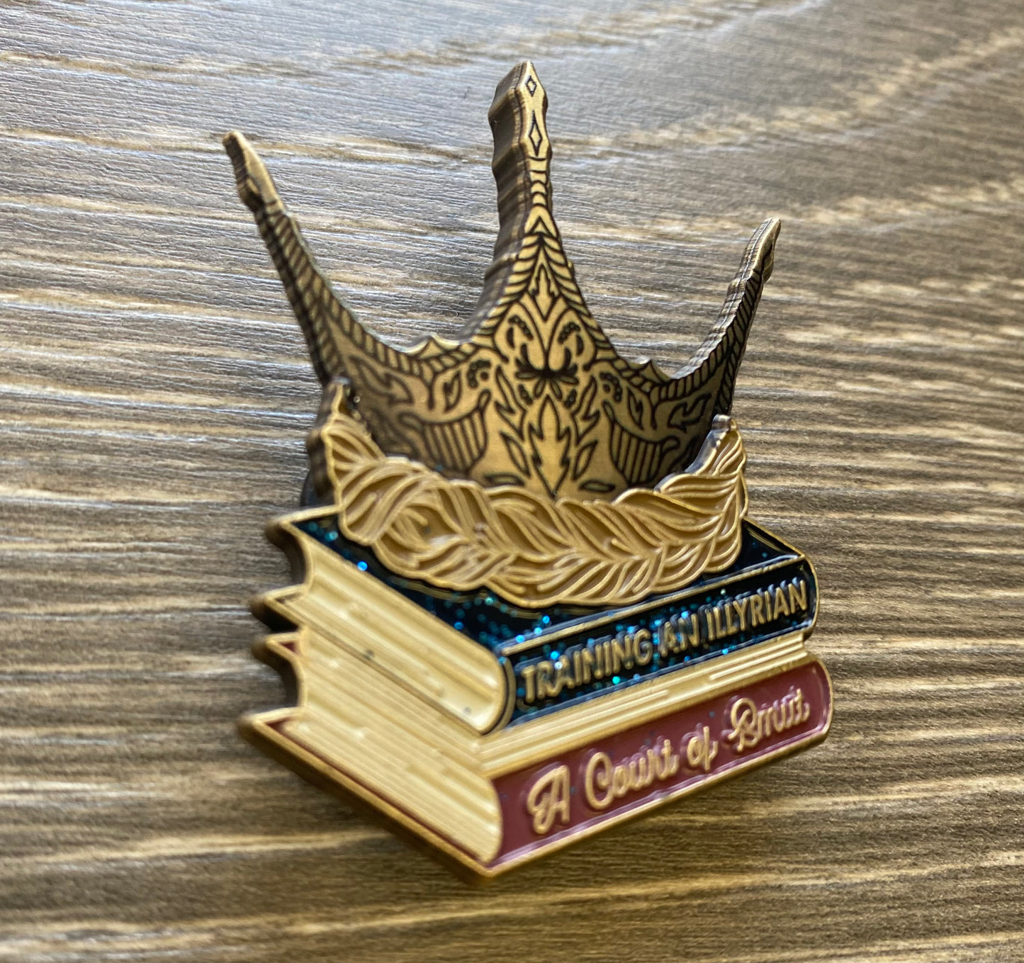 Nestas Crown 3D Enamel Pin SJM Merch Enamel Pin Gifts for Her Best Friend Gifts ACOTAR Pin Sarah J Maas Bookish Merch Reader Merch Bookish